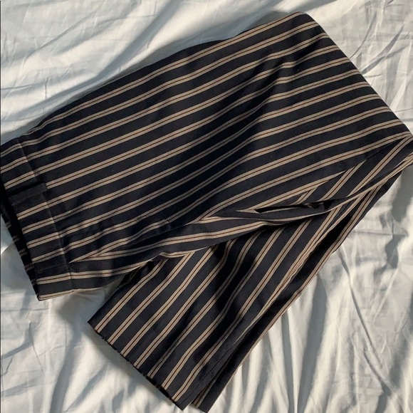 Women’s Straight-Leg Striped Pants (Uniqlo) - Picture 1 of 4
